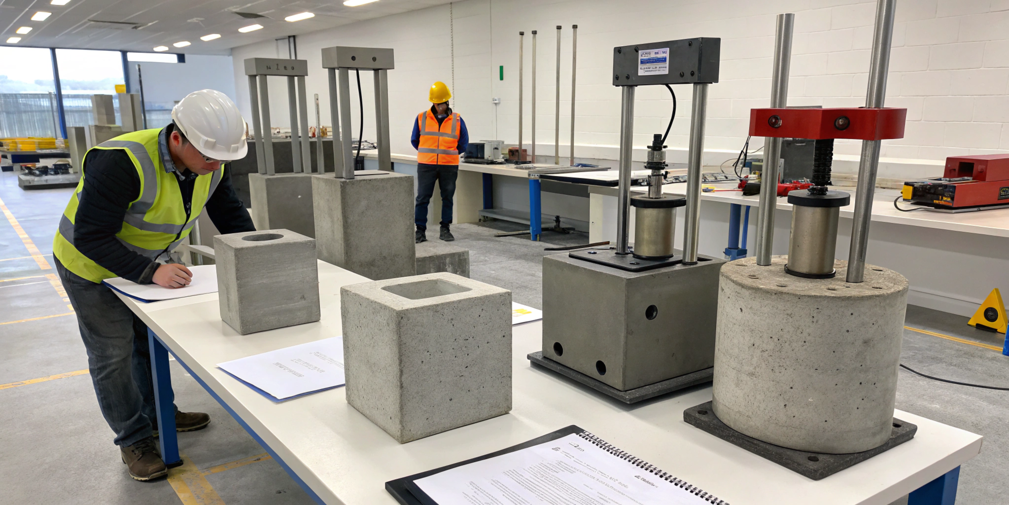 فحص الكونكريت